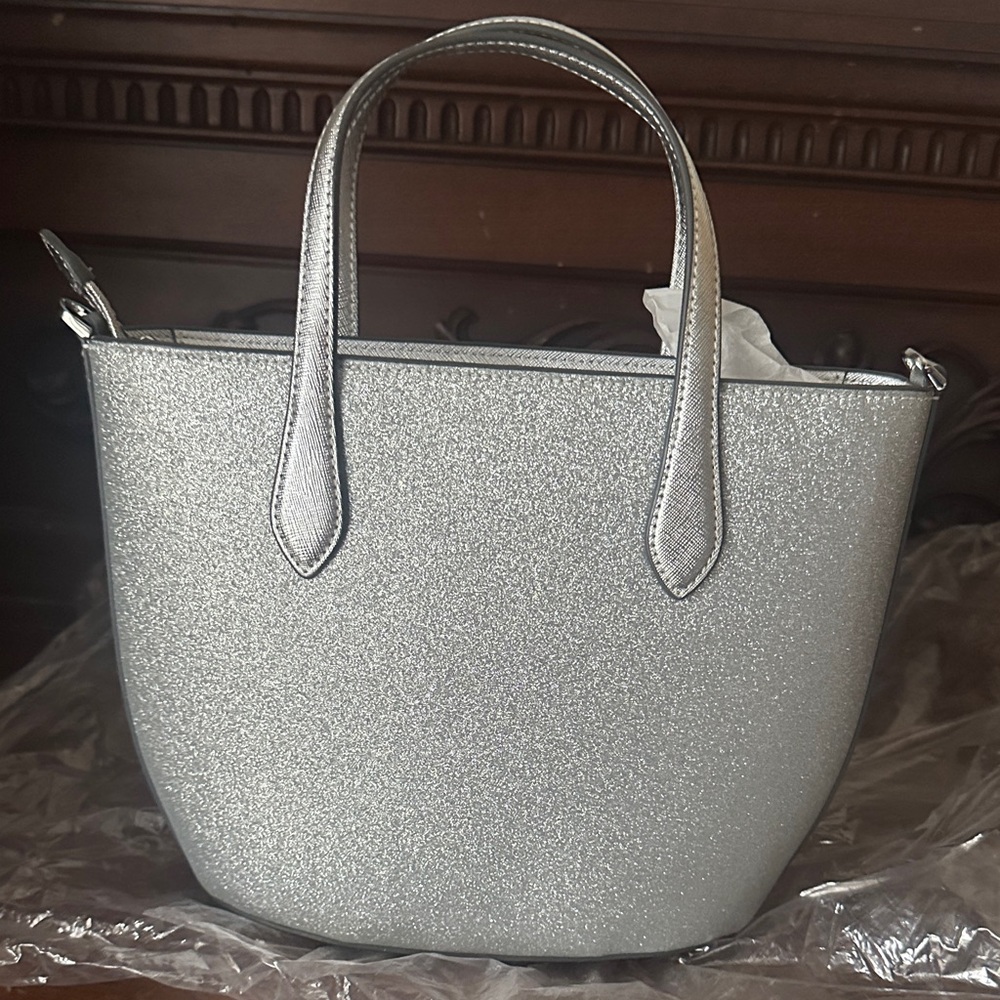 Kate Spade Sparkling Silver Tote - Picture 3 of 5